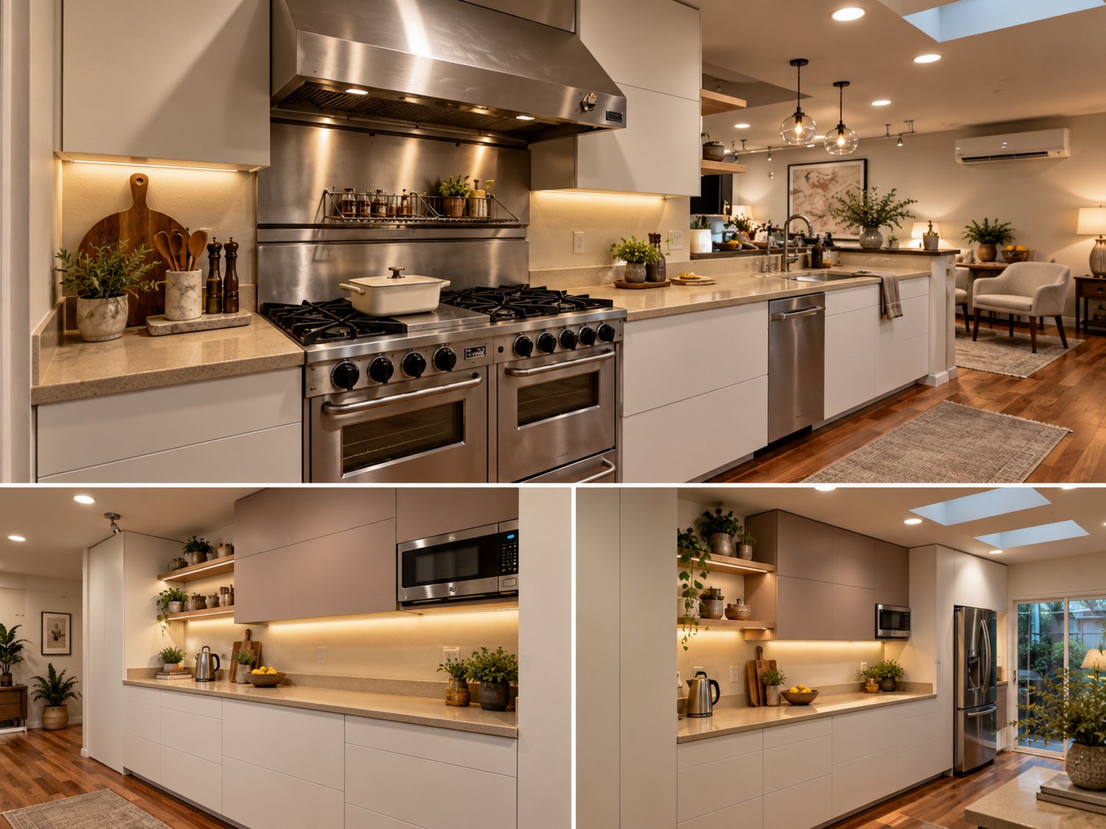 Modern European custom kitchen
